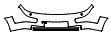Bumper Kit pattern for the 1990 Porsche 911