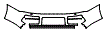 Bumper Kit pattern for the 1991 Porsche 944