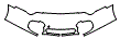 Bumper Kit pattern for the 2000 Porsche 911
