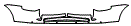 Rear Bumper Kit pattern for the 2008 Porsche Cayenne