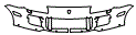 Bumper Kit pattern for the 2008 Porsche Cayenne