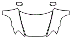 Full Hood, Fender and Mirror Kit pattern for the 2008 Porsche Cayenne