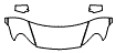 Hood, Fender and Mirror Kit pattern for the 2008 Porsche Cayenne