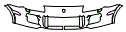 Bumper Kit pattern for the 2008 Porsche Cayenne