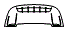 Lower Bumper Kit pattern for the 2013 Porsche Cayenne