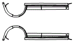 Rocker Panel Kit pattern for the 2013 Porsche Cayenne