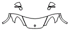 Hood, Fender and Mirror Kit pattern for the 2014 Porsche Cayenne