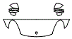 Hood, Fender and Mirror Kit pattern for the 2015 Porsche Cayenne