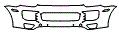 Bumper Kit pattern for the 2015 Porsche Cayenne