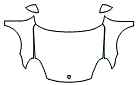 Full Hood, Fender and Mirror Kit pattern for the 2015 Porsche Cayenne