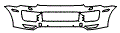 Bumper Kit pattern for the 2015 Porsche Cayenne