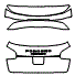 Trunk Lid Kit pattern for the 2015 Porsche Cayenne