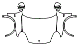 Full Hood, Fender and Mirror Kit pattern for the 2015 Porsche Cayenne