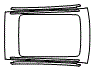 Roof Kit pattern for the 2026 Porsche Cayenne