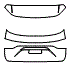 Hatch Kit pattern for the 2019 Porsche Cayenne