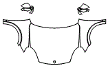 Full Hood, Fender and Mirror Kit pattern for the 2019 Porsche Cayenne