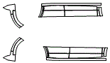 Rocker Panel Kit pattern for the 2026 Porsche Cayenne