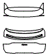 Hatch Kit pattern for the 2020 Porsche Cayenne