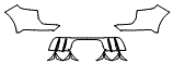 Rear Bumper Kit pattern for the 2022 Porsche Cayenne