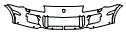 Bumper Kit pattern for the 2008 Porsche Cayenne