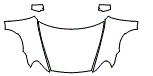 Hood, Fender and Mirror Kit pattern for the 2008 Porsche Cayenne