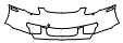 Bumper Kit pattern for the 2006 Porsche Carrera GT