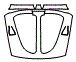 Trunk Lid Kit pattern for the 2006 Porsche Carrera GT