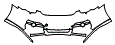Bumper Kit pattern for the 2008 Porsche Cayman