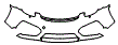 Bumper Kit pattern for the 2016 Porsche Boxster