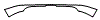 Lower Rear Bumper Kit pattern for the 2008 Porsche Cayman