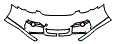 Bumper Kit pattern for the 2008 Porsche Cayman