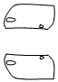 Door Kit pattern for the 2016 Porsche Boxster