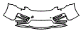 Bumper Kit pattern for the 2016 Porsche Cayman