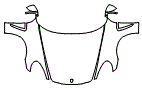 Full Hood, Fender and Mirror Kit pattern for the 2014 Porsche Panamera