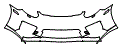 Bumper Kit pattern for the 2014 Porsche Panamera