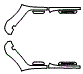 Door Sill Kit pattern for the 2017 Porsche Panamera