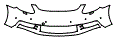Bumper Kit pattern for the 2018 Porsche Panamera