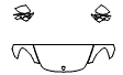 Hood, Fender and Mirror Kit pattern for the 2017 Porsche Panamera