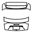 Hatch Kit pattern for the 2018 Porsche Panamera