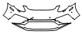 Bumper Kit pattern for the 2021 Porsche Panamera