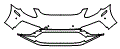 Bumper Kit pattern for the 2021 Porsche Panamera