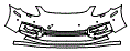 Bumper Kit pattern for the 2023 Porsche Panamera