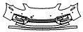 Bumper Kit pattern for the 2023 Porsche Panamera