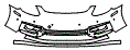 Bumper Kit pattern for the 2017 Porsche Panamera