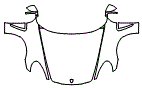 Hood, Fender and Mirror Kit pattern for the 2011 Porsche Panamera