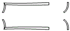 Rocker Panel Kit pattern for the 2011 Porsche Panamera