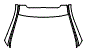 Roof and A-Pillar Kit pattern for the 2011 Porsche Panamera