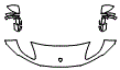 Hood and Mirror Kit pattern for the 2026 Porsche Macan