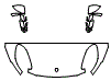 Hood and Mirror Kit pattern for the 2026 Porsche Macan