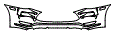 Bumper Kit pattern for the 2015 Porsche Macan